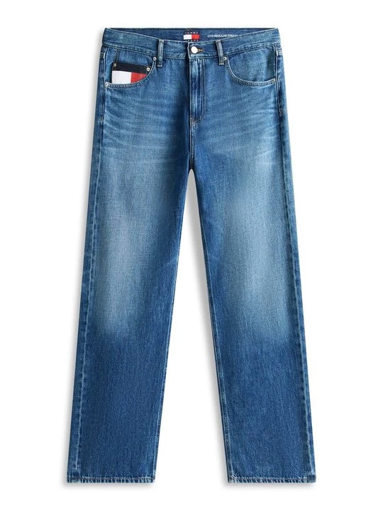 Foto van product Straight leg jeans Tommy Jeans donkerblauw denim