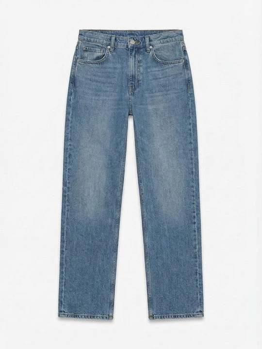 Foto van product Straight leg jeans Topshop zandkleur