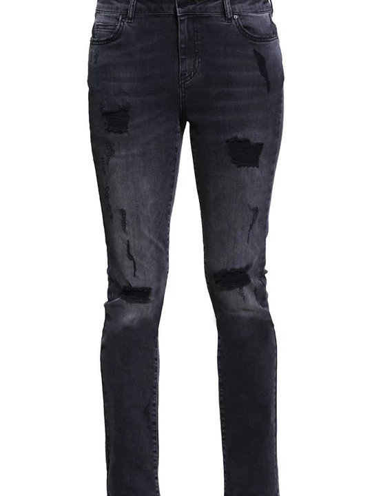 Foto van product Straight leg jeans Un Jean destroyed denim