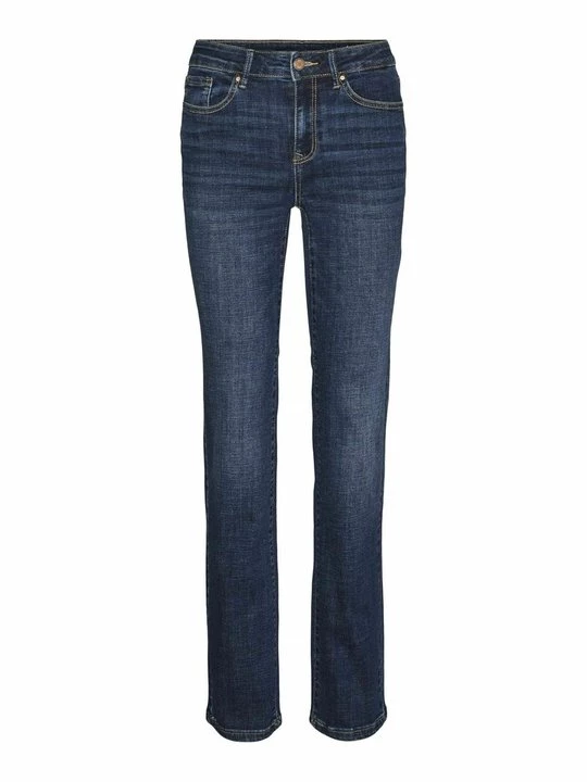 Foto van product Straight leg jeans Vero Moda donkerblauw denim