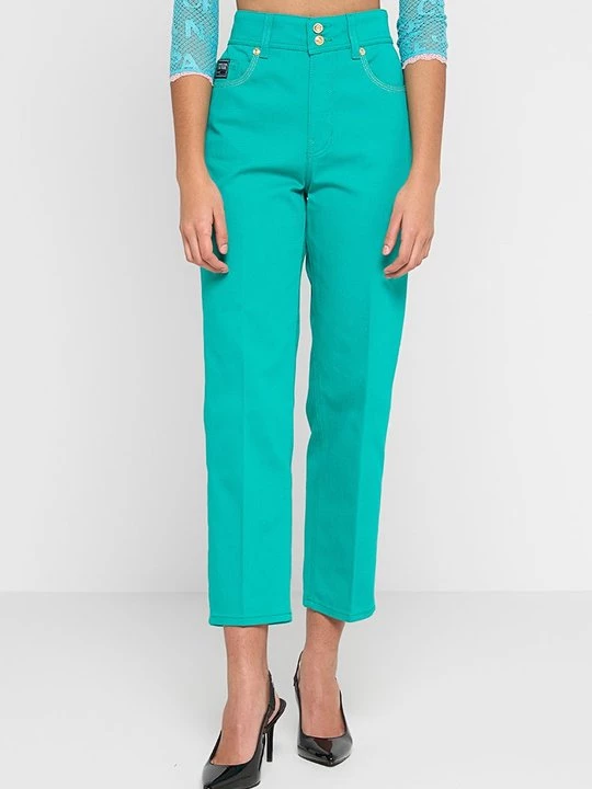 Foto van product Straight leg jeans Versace Jeans Couture groen
