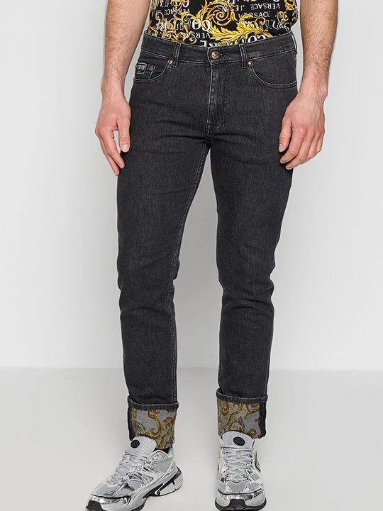 Foto van product Straight leg jeans Versace Jeans Couture zwart