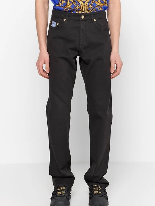 Foto van product Straight leg jeans Versace Jeans Couture zwart