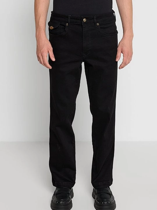 Foto van product Straight leg jeans Versace Jeans Couture zwart
