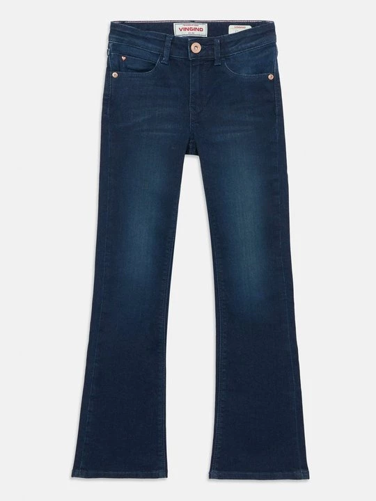 Foto van product Straight leg jeans VINGINO donkerblauw denim