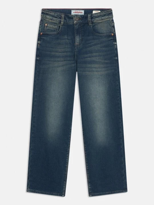 Foto van product Straight leg jeans VINGINO donkerblauw denim