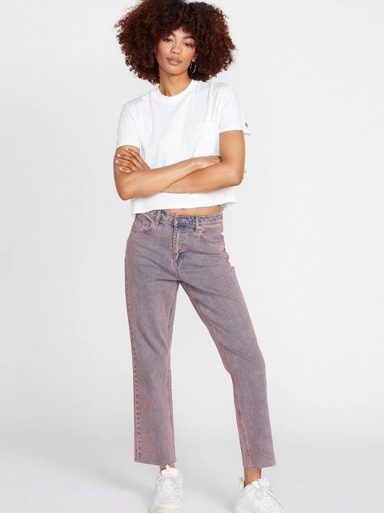 Foto van product Straight leg jeans Volcom donkerroze