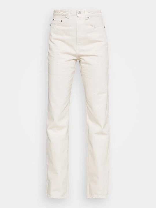Foto van product Straight leg jeans Weekday crème