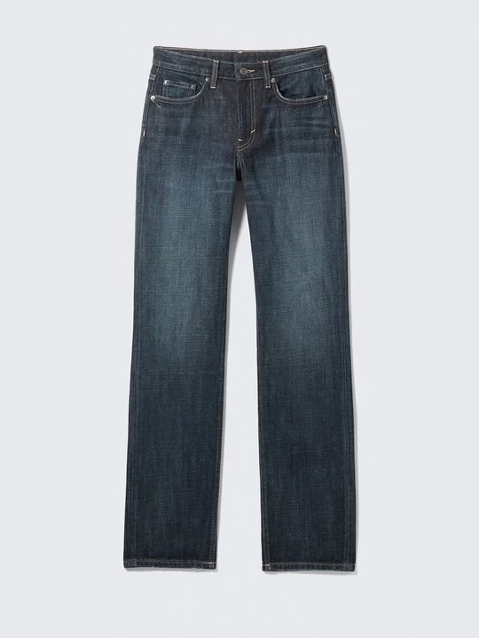 Foto van product Straight leg jeans Weekday donkerblauw