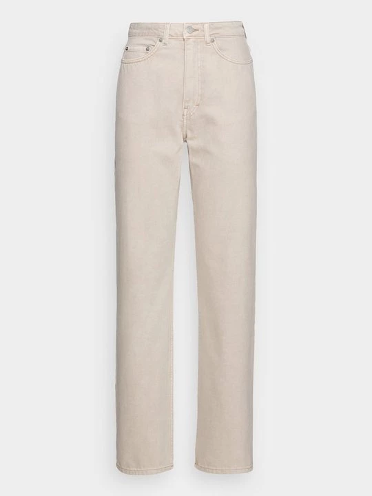 Foto van product Straight leg jeans Weekday lichtbruin