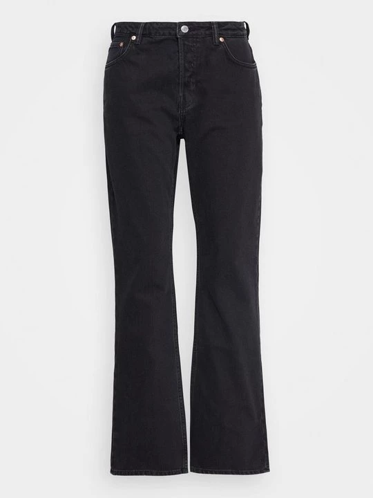 Foto van product Straight leg jeans Weekday zwart