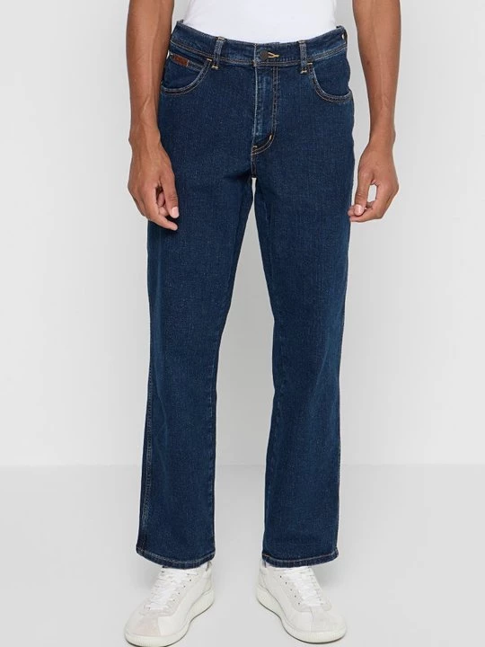 Foto van product Straight leg jeans Wrangler graniet