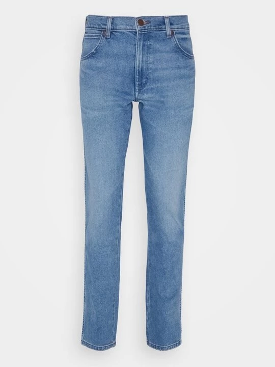 Foto van product Straight leg jeans Wrangler lichtblauw denim