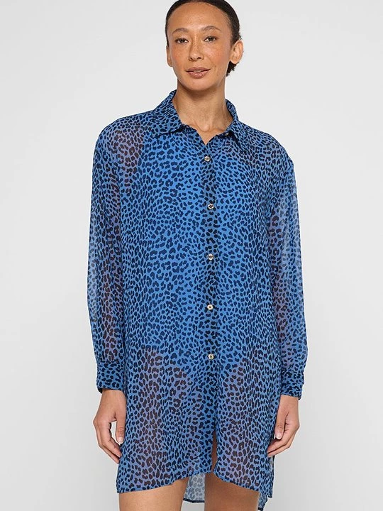 Foto van product Strandaccessoire Michael Kors donkerblauw