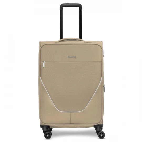 Foto van product Stratic Trolley 'Taska' taupe / zwart / zilver