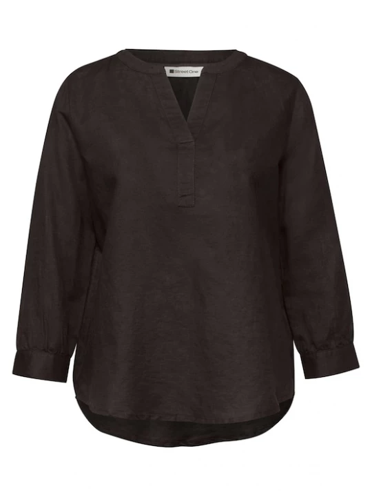 Foto van product STREET ONE Blouse donkerbruin