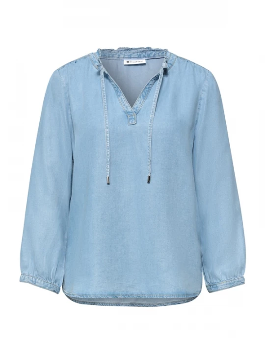 Foto van product STREET ONE Blouse lichtblauw