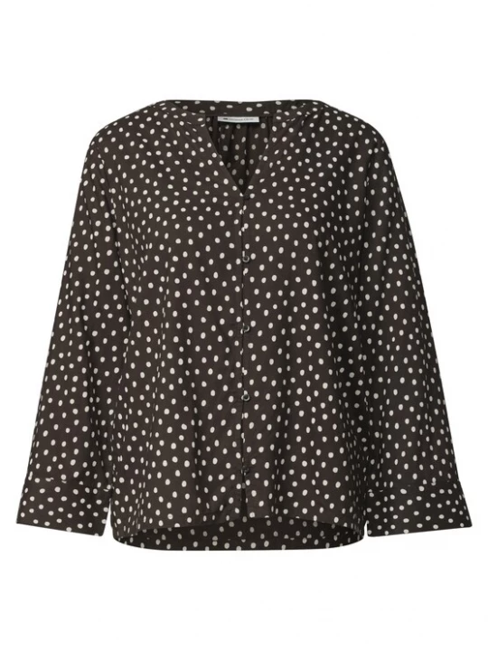 Foto van product STREET ONE Blouse zwart / wit