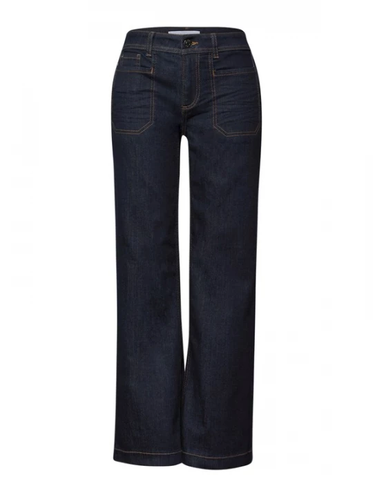 Foto van product STREET ONE Jeans donkerblauw
