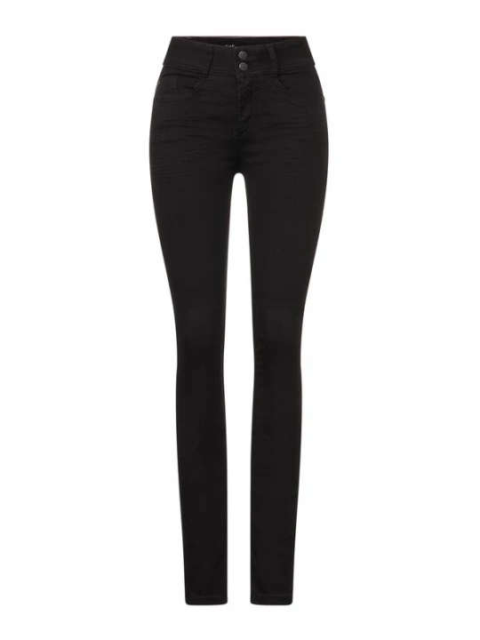 Foto van product STREET ONE Jeans 'QR York' zwart