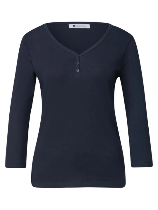 Foto van product STREET ONE Shirt donkerblauw