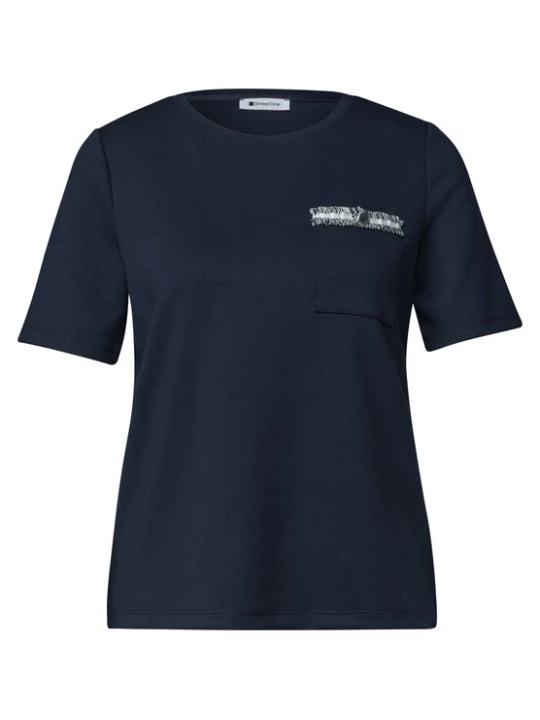 Foto van product STREET ONE Shirt donkerblauw