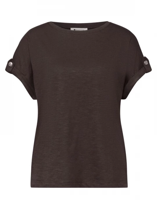 Foto van product STREET ONE Shirt donkerbruin