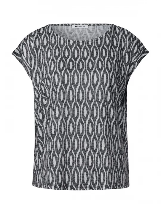 Foto van product STREET ONE Shirt grijs / antraciet