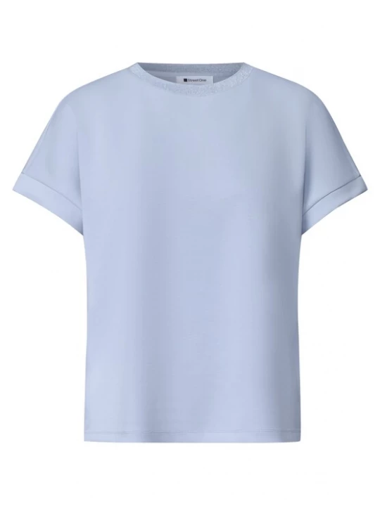 Foto van product STREET ONE Shirt lichtblauw