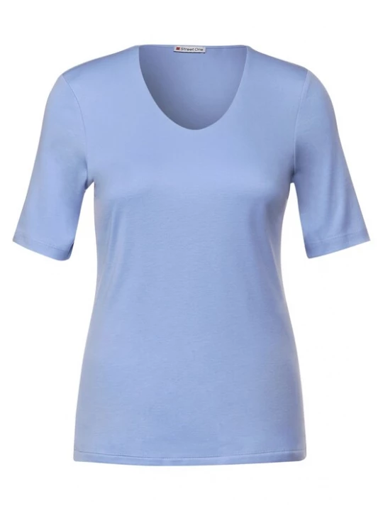 Foto van product STREET ONE Shirt lichtblauw