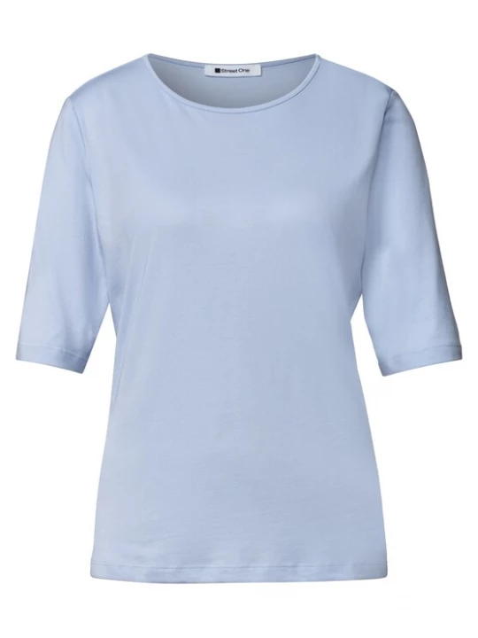 Foto van product STREET ONE Shirt lichtblauw