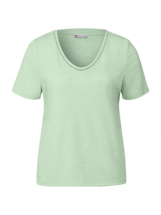 Foto van product STREET ONE Shirt lichtgroen
