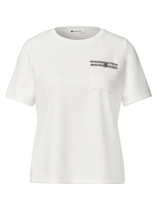 Foto van product STREET ONE Shirt offwhite