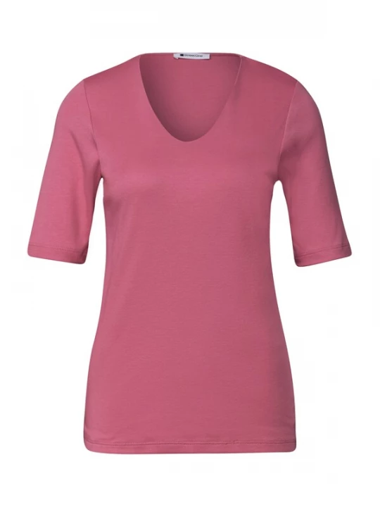 Foto van product STREET ONE Shirt 'Palmira' magenta