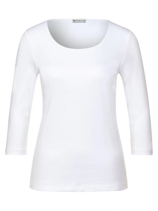 Foto van product STREET ONE Shirt 'Pania' wit