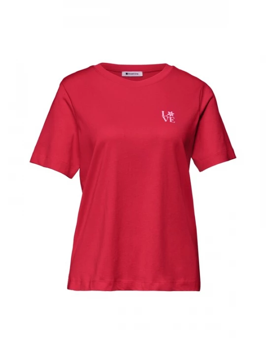 Foto van product STREET ONE Shirt rosa / rood