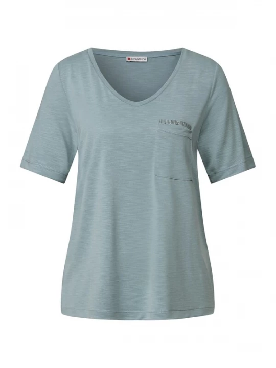 Foto van product STREET ONE Shirt smoky blue