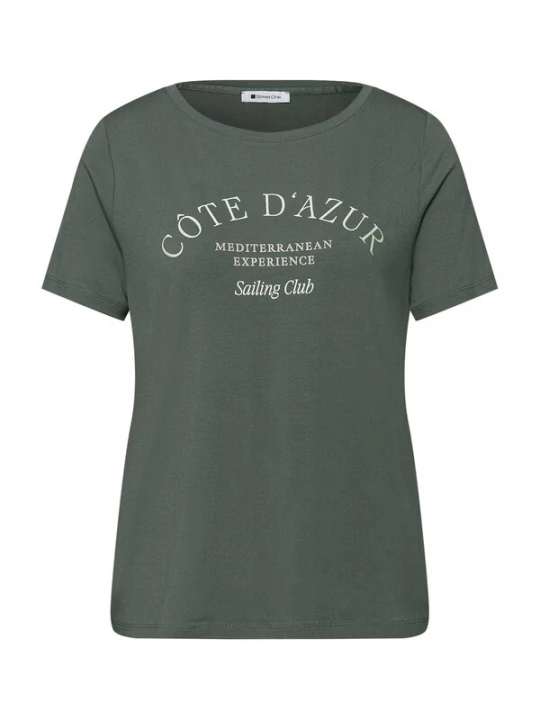 Foto van product STREET ONE Shirt spar / wit
