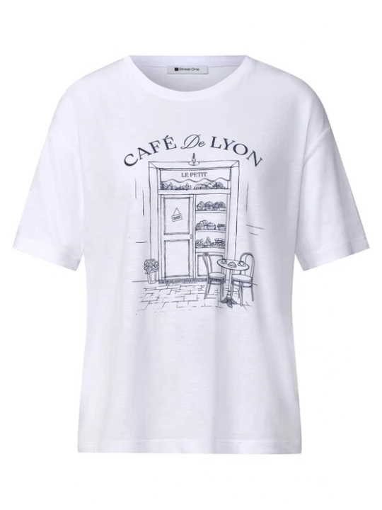 Foto van product STREET ONE Shirt zwart / wit