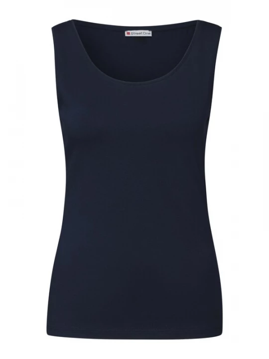 Foto van product STREET ONE Top 'Anni' donkerblauw
