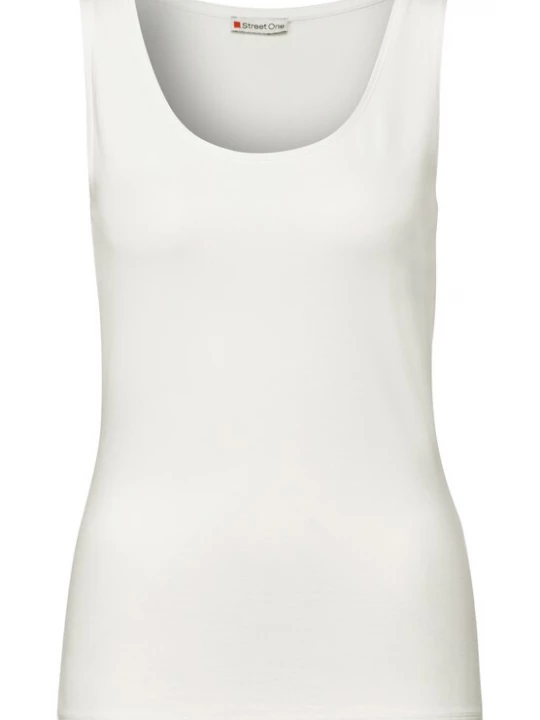 Foto van product STREET ONE Top 'Anni' offwhite