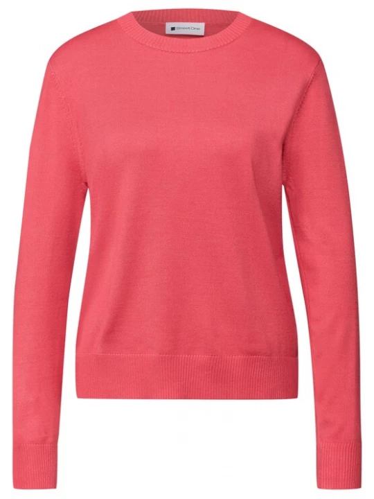 Foto van product STREET ONE Trui zalm roze