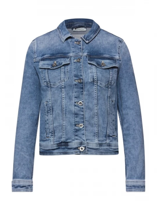 Foto van product STREET ONE Tussenjas blauw denim