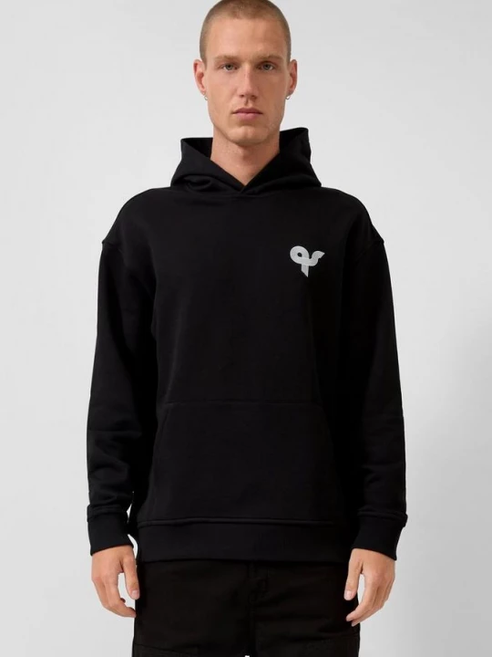 Foto van product Streets hoodie met print QS zwart