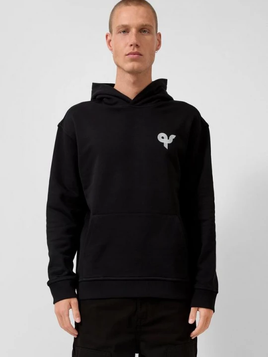 Foto van product Streets hoodie met print QS zwart