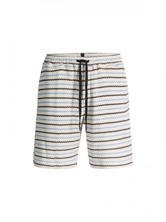 Foto van product STRELLSON Broek blauw / zwart / offwhite