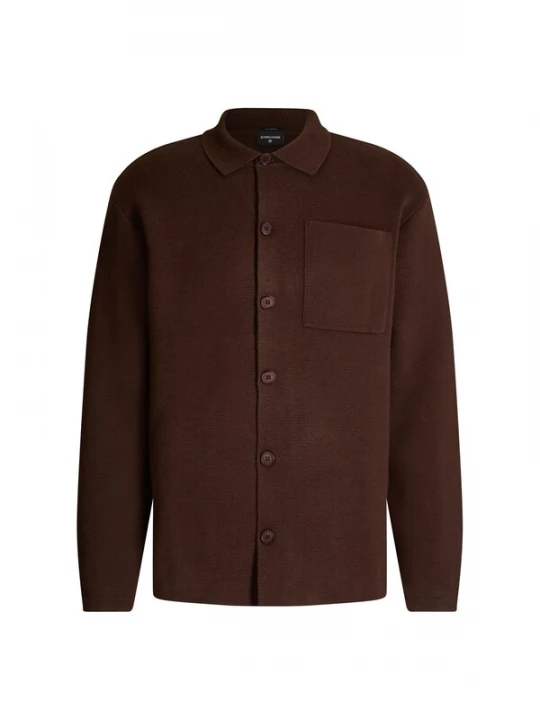 Foto van product STRELLSON Gebreid vest donkerbruin
