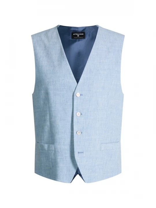 Foto van product STRELLSON Gilet blauw gemêleerd