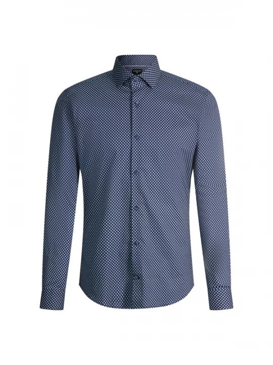 Foto van product STRELLSON Overhemd donkerblauw / offwhite