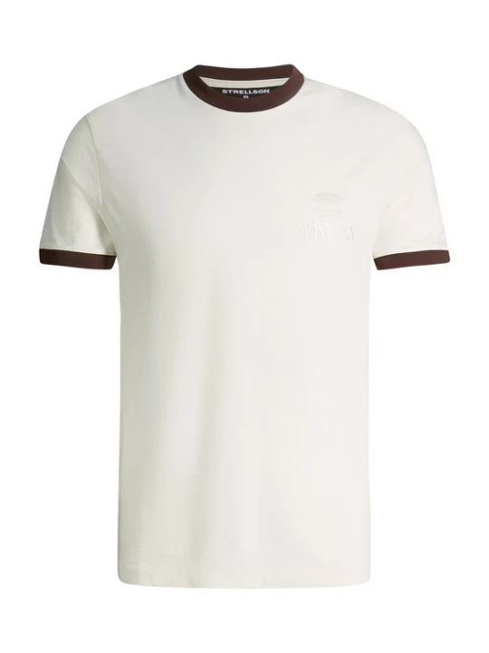 Foto van product STRELLSON Shirt bruin / wit